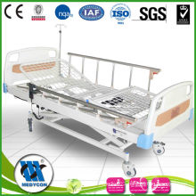 3-function medical electric bed with Wire mesh surface